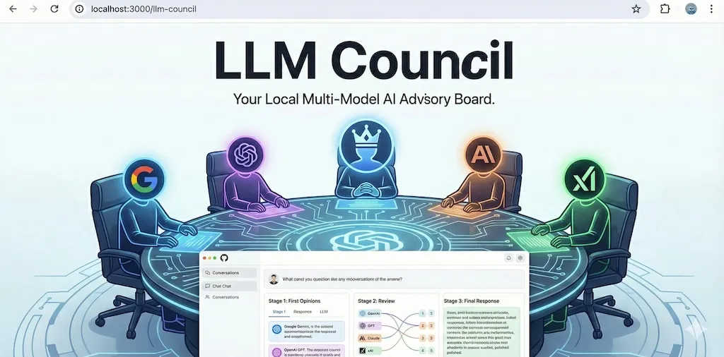 LLM Council Header